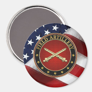 Fältartilleri-grenens insignier specialutgåva magnet