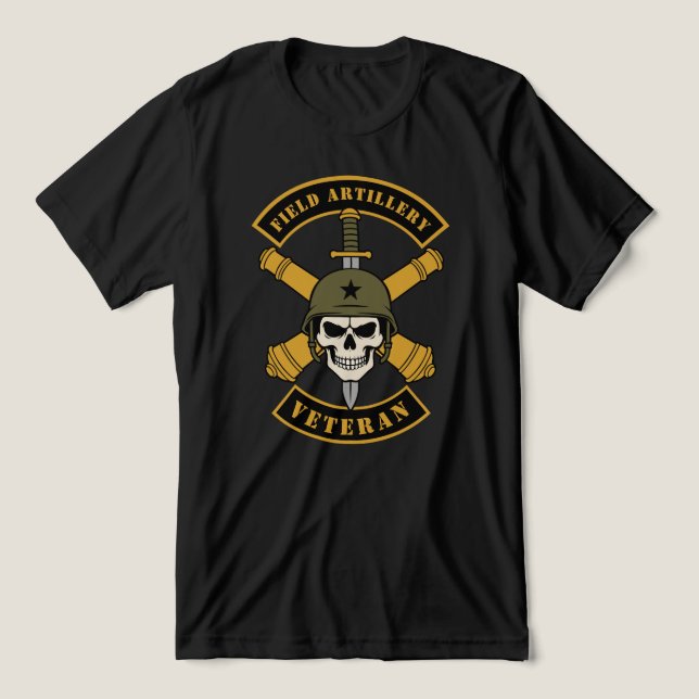 Fältartilleri Veteran T Shirt (Design Framsida)