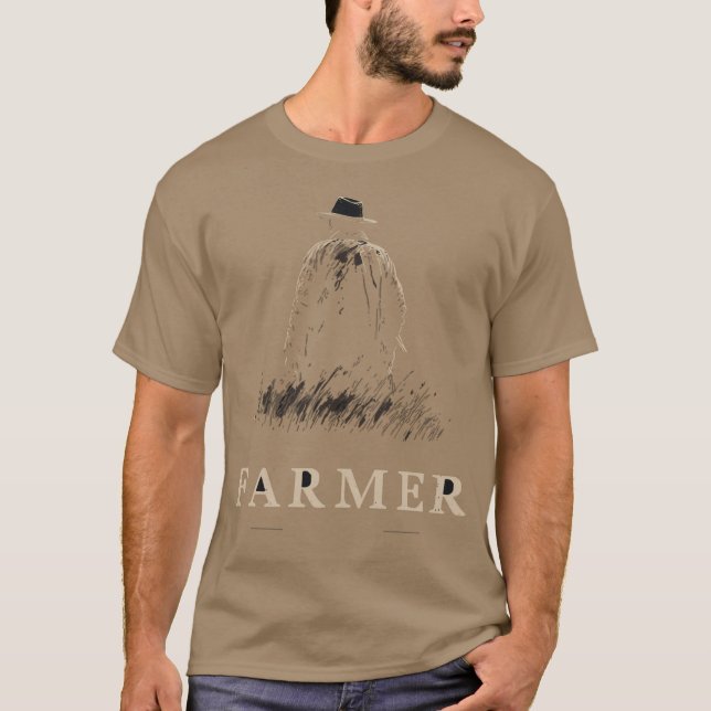 fältbonde t shirt (Framsida)