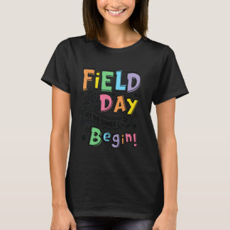 Fältdagen Låt spelen börja Glad fältdag Teac T Shirt