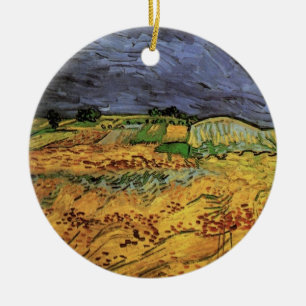 Fälten av Vincent van Gogh Julgransprydnad Keramik