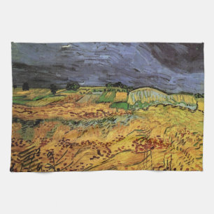 Fälten av Vincent van Gogh Kökshandduk