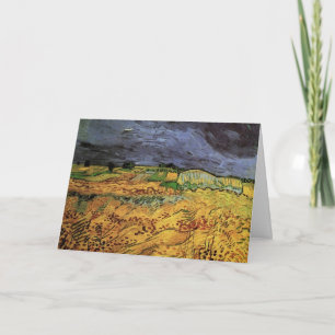 Fälten av Vincent van Gogh Kort