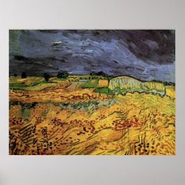 Fälten av Vincent van Gogh Poster