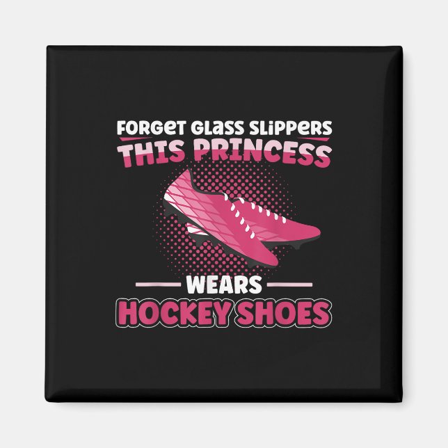 Fälthockey Glömskor Gl Landskrona Denna Prinsessa  Magnet (Framsidan)