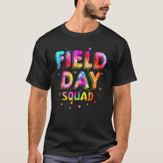 Fältlags Tie Dye Sista Skoldagen Lärare T Shirt