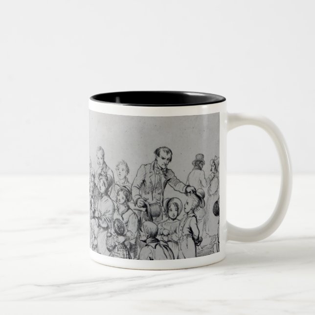 Fältpreacheren, 1837 Två-Tonad mugg (Höger)