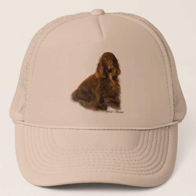 Fältspaniel Konst Gåvor Truckerkeps (Framsida)