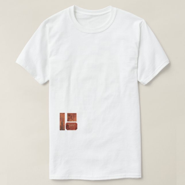 Falu Röd Hem T Shirt (Design framsida)