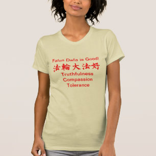 Falun Dafa är den bra solskenT-tröja T-shirt