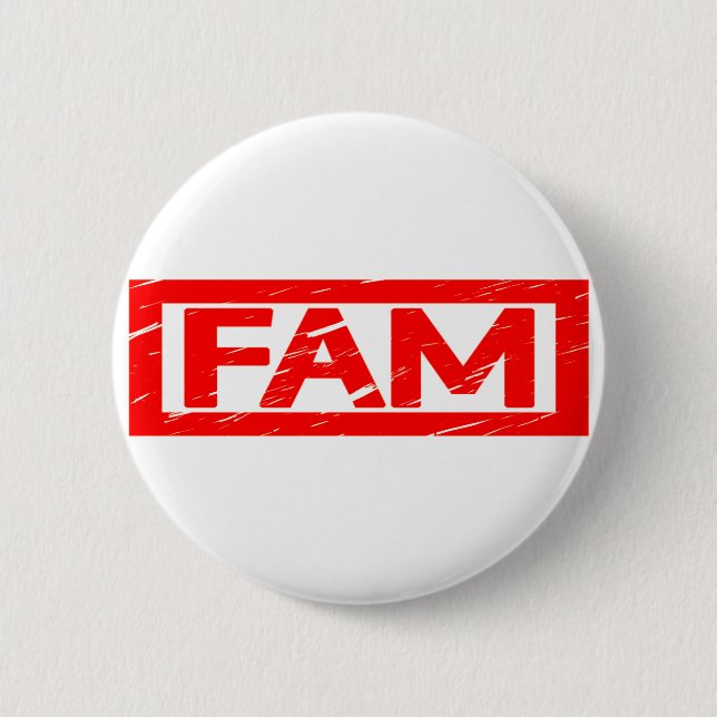 Fam Frimärke Knapp (Framsida)