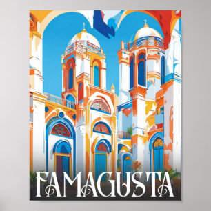 famagusta cyprus - cyprus stränder helgdag poster