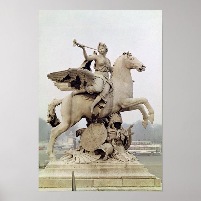 Fame Riding Pegasus 1699-1702 Poster (Framsidan)