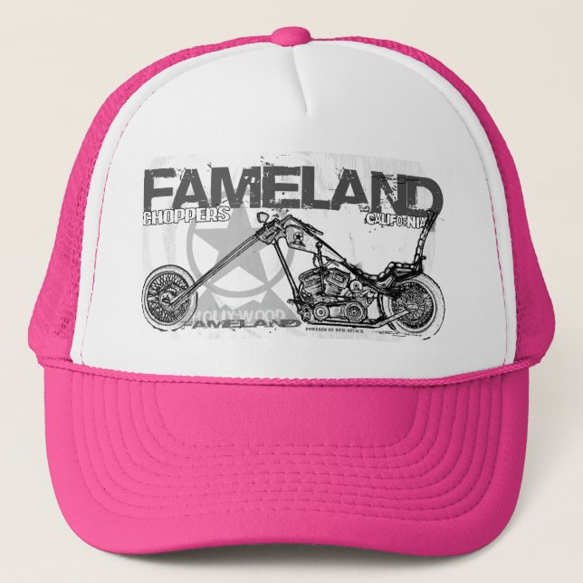 Fameland avbrytare Hollywood - hatt #1 Truckerkeps (Framsida)