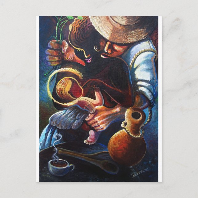 familia2amodern konst latin vykort (Framsida)