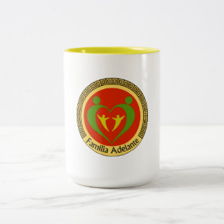FAMILIA ADELANTE-PROGRAM MUG Två-Tonad MUGG