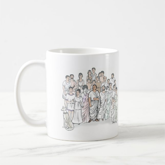 Familia Caecilia Kaffemugg (Vänster)