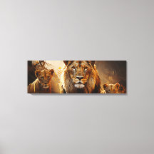 Familia de leones