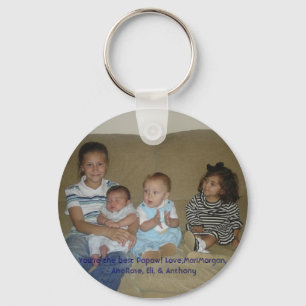 familj 011, är du den bäst papawen! Kärlek Nyckelring