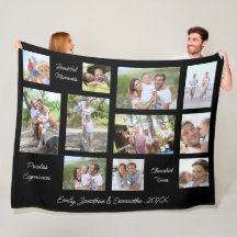 Familj 11 Photo Collage Sentimental Quotes Black