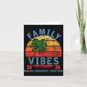 Familj 2026 Vibes Familjeåterträff Semester Gör Kort