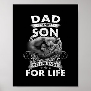 Familj 365 Pappa och son bästa vänner för livet Poster