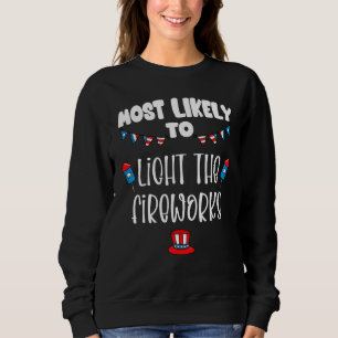 Familj 4:e juli 4:e juli troligast t shirt
