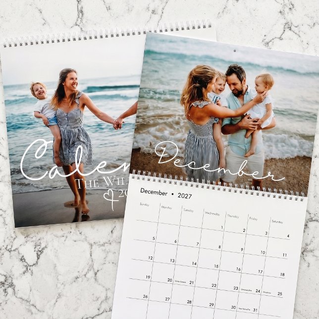 Familj Anpassad Fotokalender Kalender (Skapare uppladdad)
