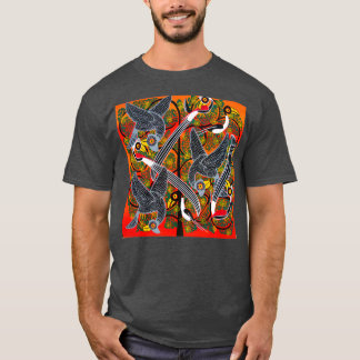 Familj av afrikanska fåglar t shirt
