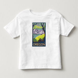 Familj av bäver tee shirt