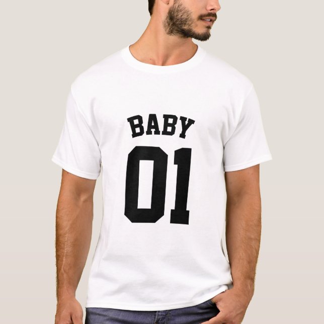 Familj - baby 01 t shirt (Framsida)