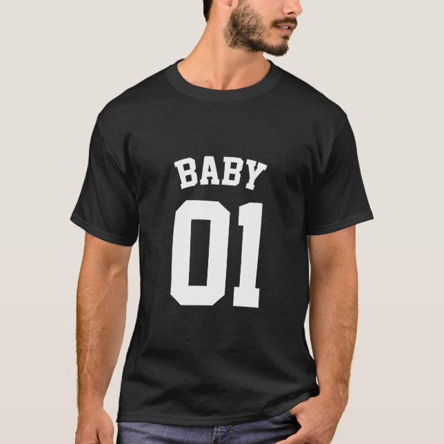 Familj - baby 01 t shirt (Framsida)