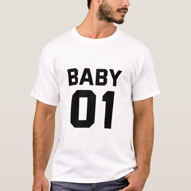 Familj - baby 01 t shirt (Framsida)