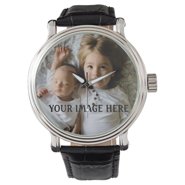 Familj Bild Armbandsur (Framsida)
