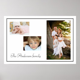 Familj bilder - allt är/Poster Poster