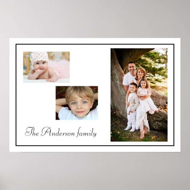 Familj bilder - allt är/Poster Poster (Framsidan)