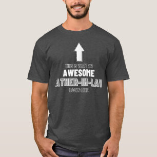 Familj Bröllop Gift Groom Bride Far i lag nr 538 T Shirt