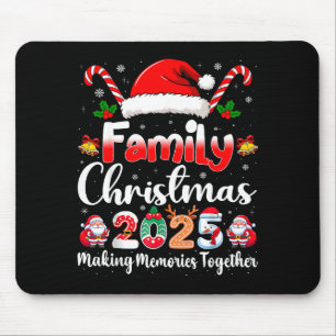Familj Crew Jul Squad 2025 Rolig Jul Tröjor Musmatta