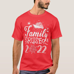 Familj Cruise 2022 Cruise Boat Resa Family Matchin T Shirt
