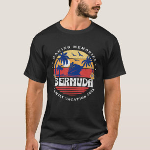 Familj Cruise Bermuda Vacay 2023 Memorials tillsam T Shirt