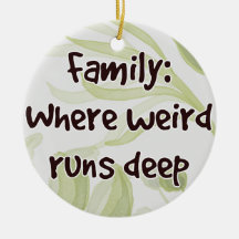 Familj: där Konstig Springa Deep