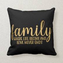 Familj där livet börjar