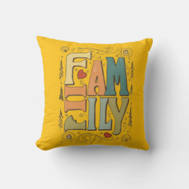 Familj Dekorativ kudde - Heartfilt Gift for Mamma
