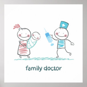 Familj Doktor Poster