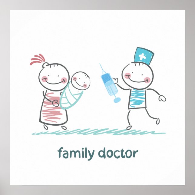 Familj Doktor Poster (Framsidan)