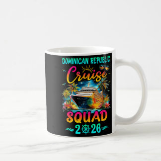 Familj Dominikanska Republiken Kryssning Squad Kon Kaffemugg