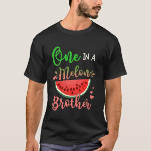 Familj ett i en Melon Brother Födelsedagsfest Matc T Shirt