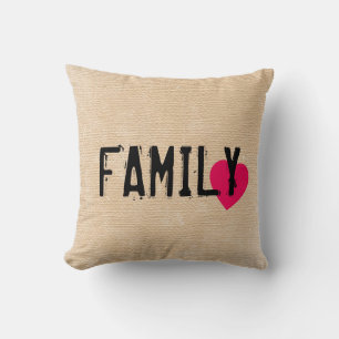 FAMILJ - FAITH - FREEDOM PILLOW KUDDE