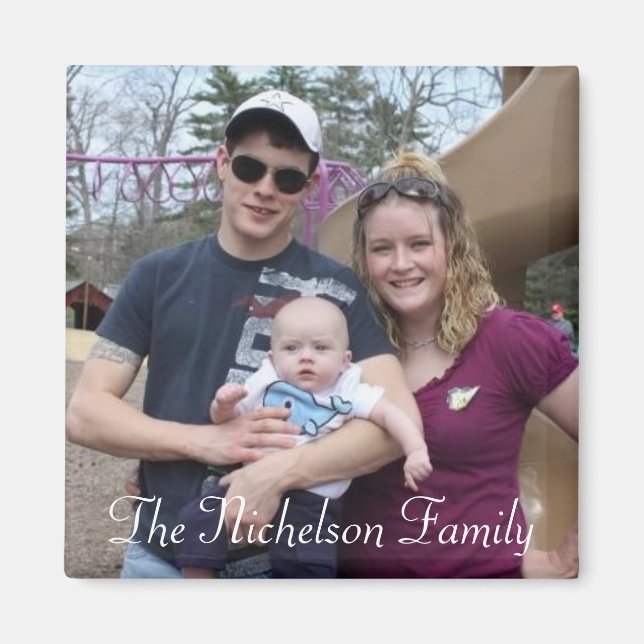 familj, Familjen Nichelson Magnet (Framsidan)