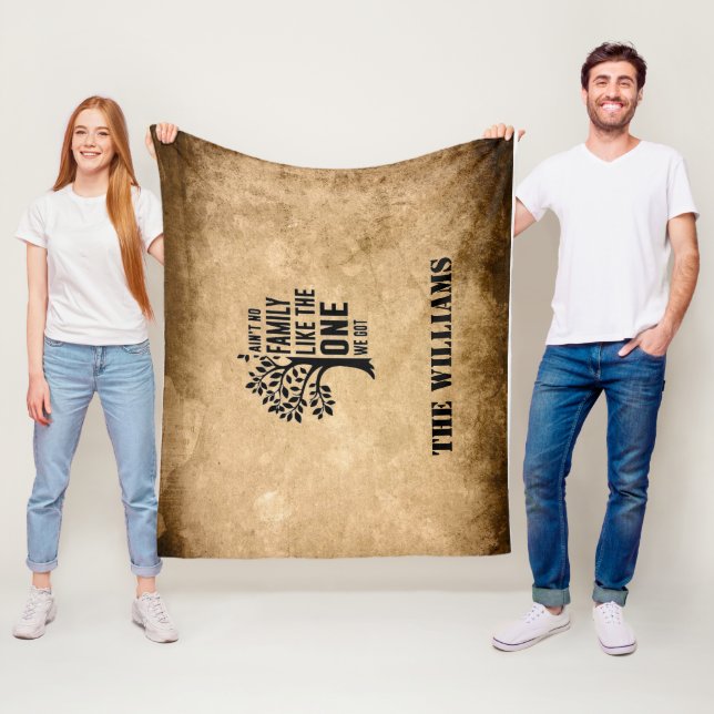 Familj Fleecefilt (På plats)